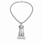 Personalized Owner & Pet Portrait Necklace